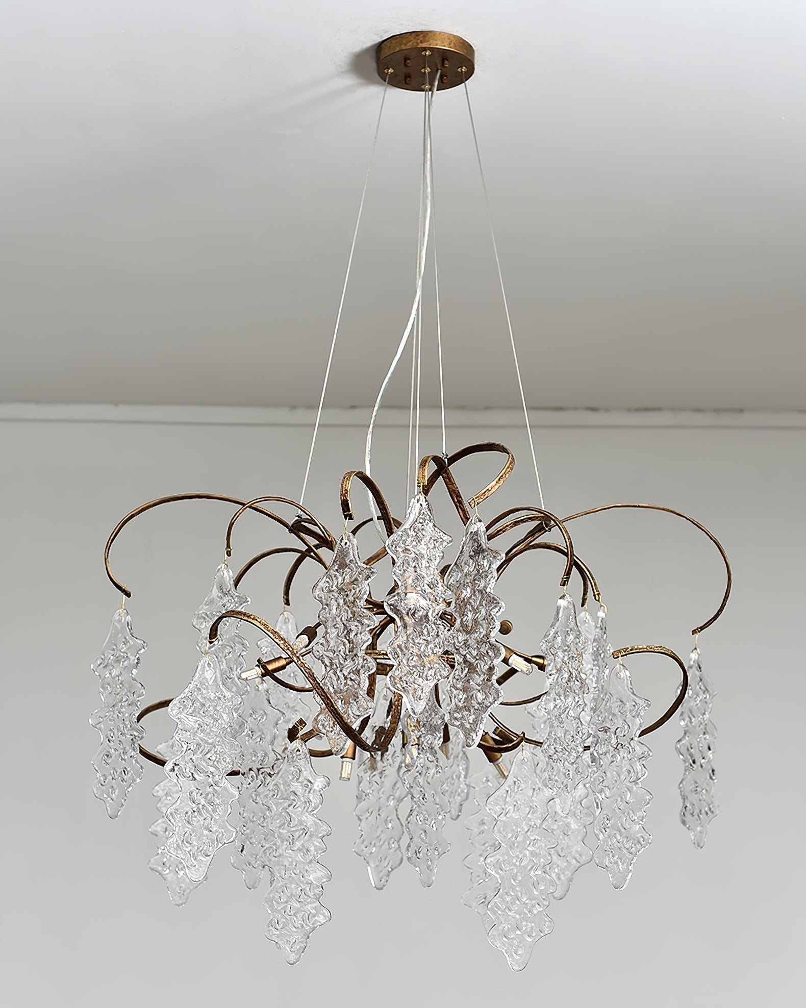 Luxury Niagara Round Glass Chandelier