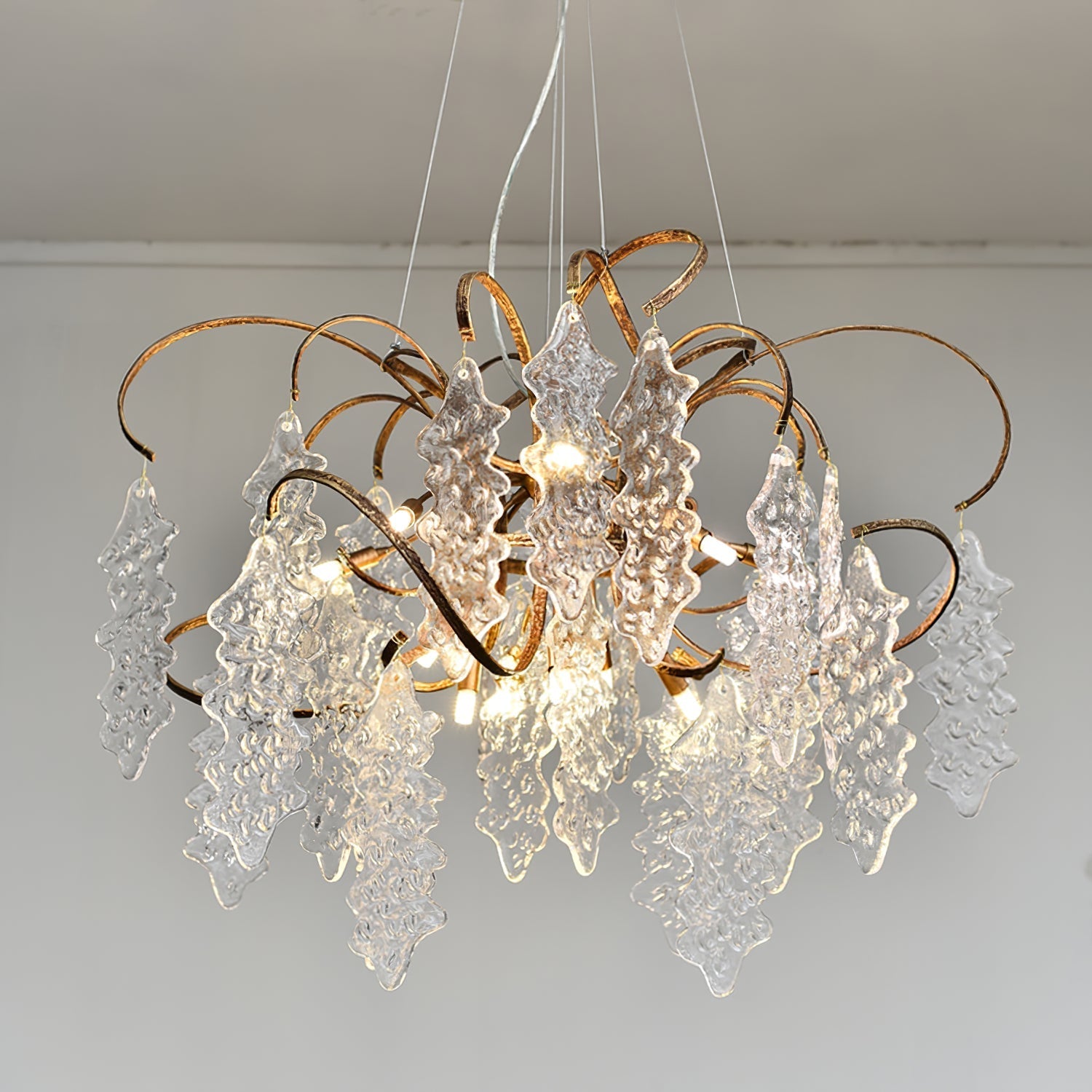 Luxury Niagara Round Glass Chandelier