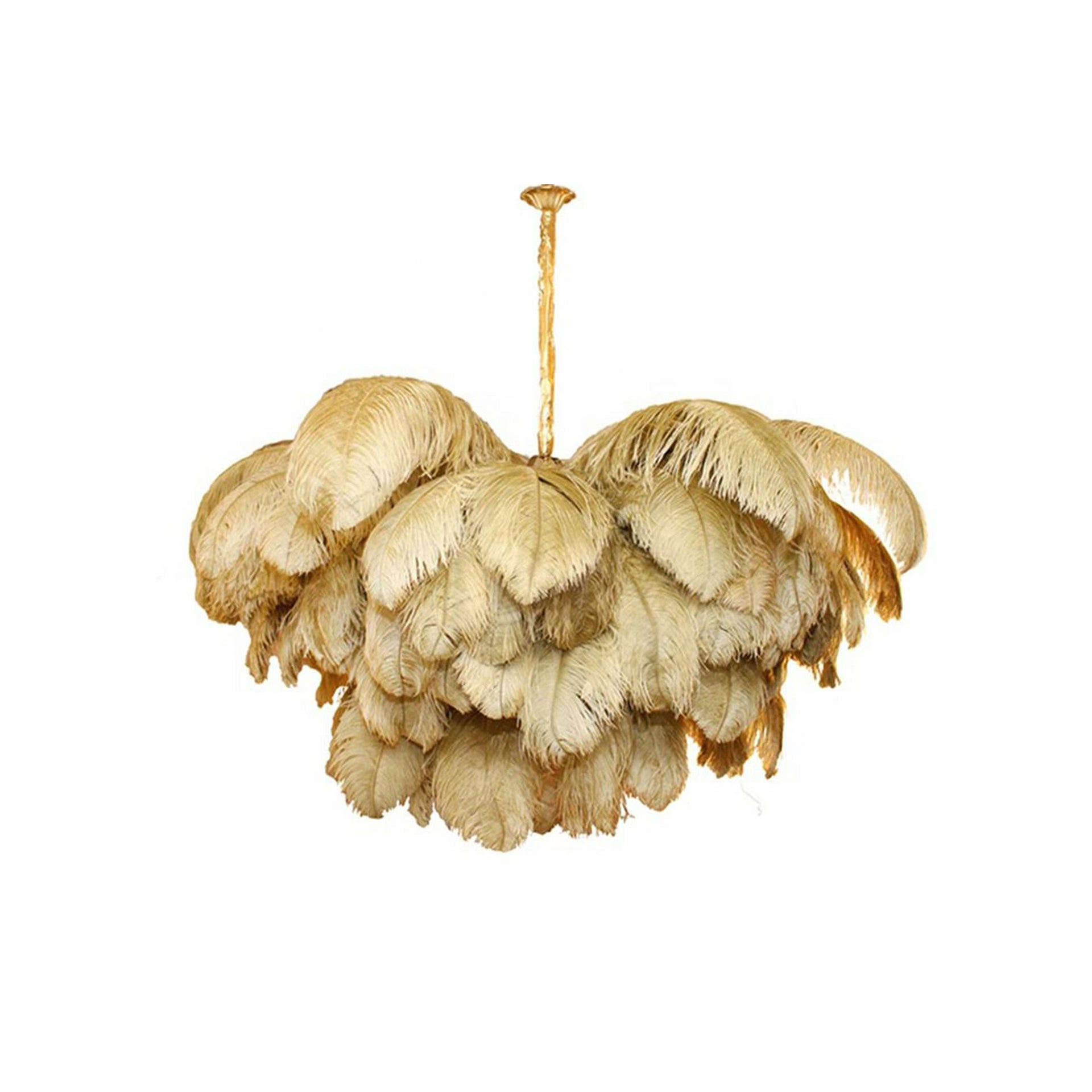 Ostrich Feather Chandeliers