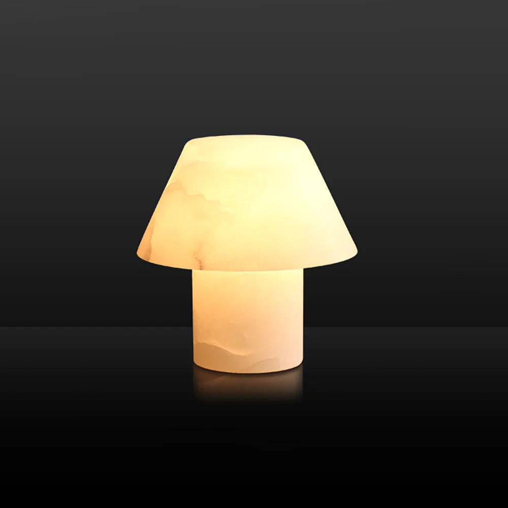Alabaster Petra Stone House Table Lamp