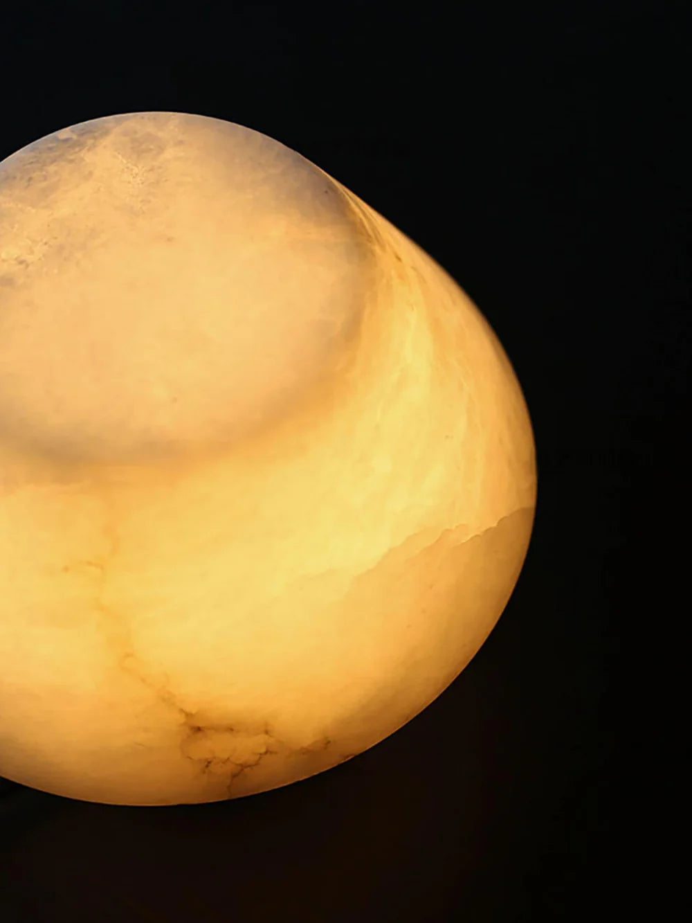 Alabaster Petra Stone House Table Lamp