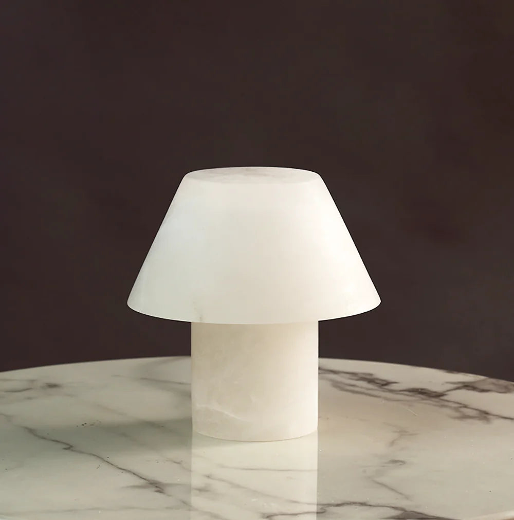 Alabaster Petra Stone House Table Lamp