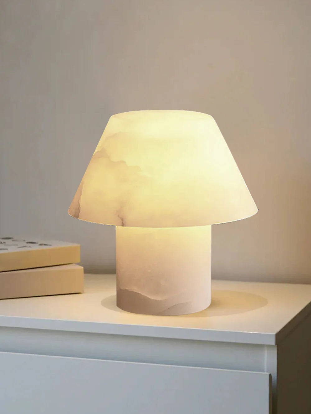 Alabaster Petra Stone House Table Lamp