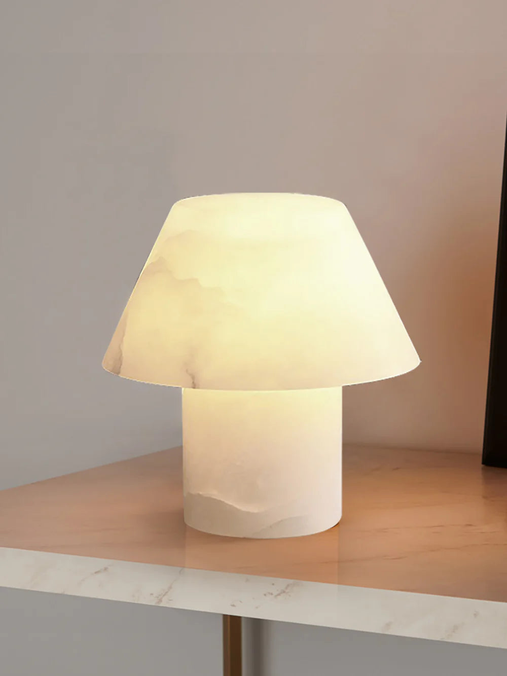 Alabaster Petra Stone House Table Lamp