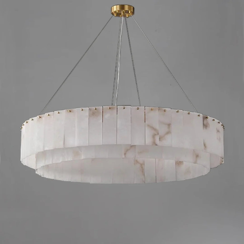 Rock Alabaster Chandelier