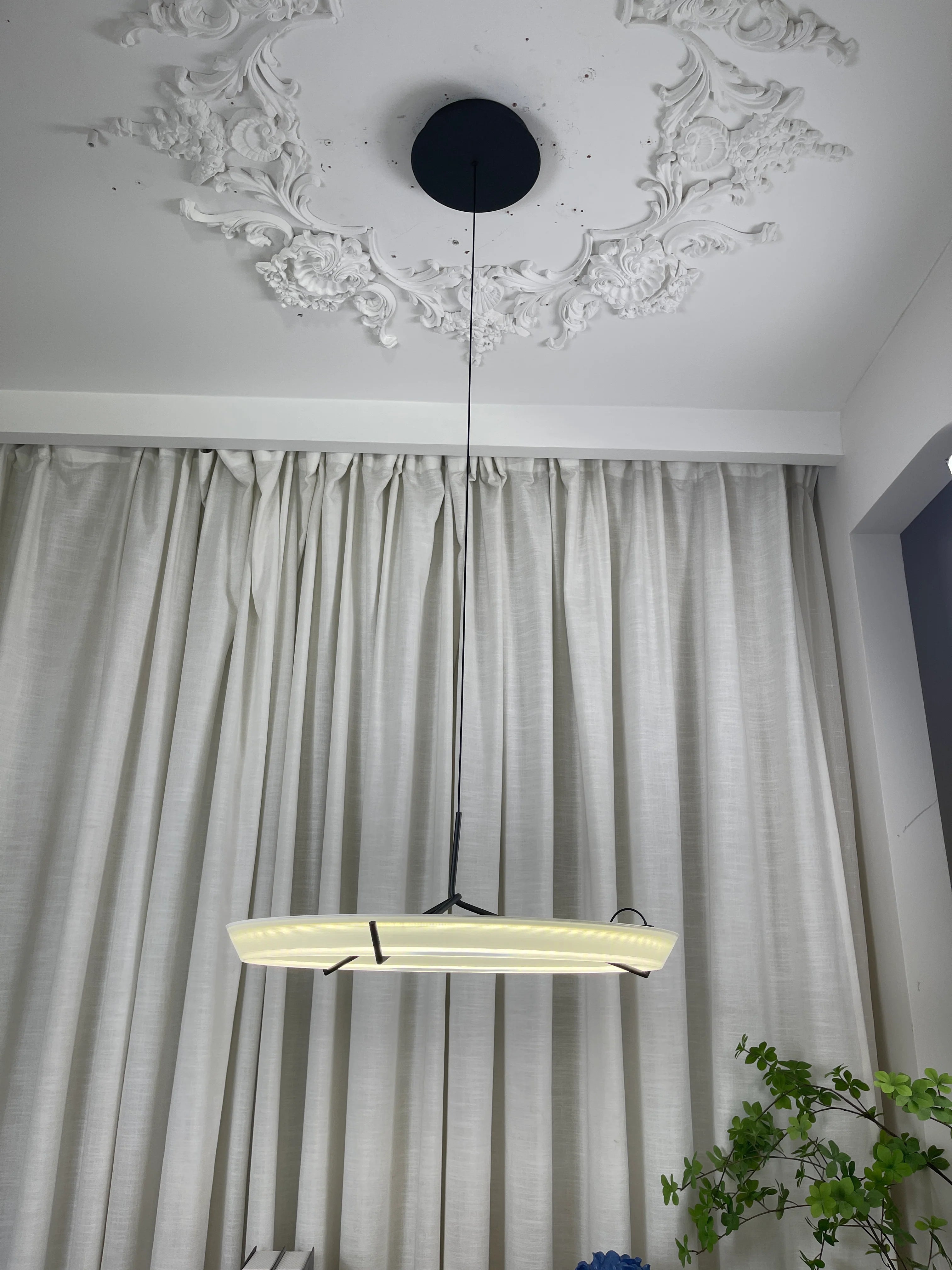Round Vielle Acrylic Pendant Lamp