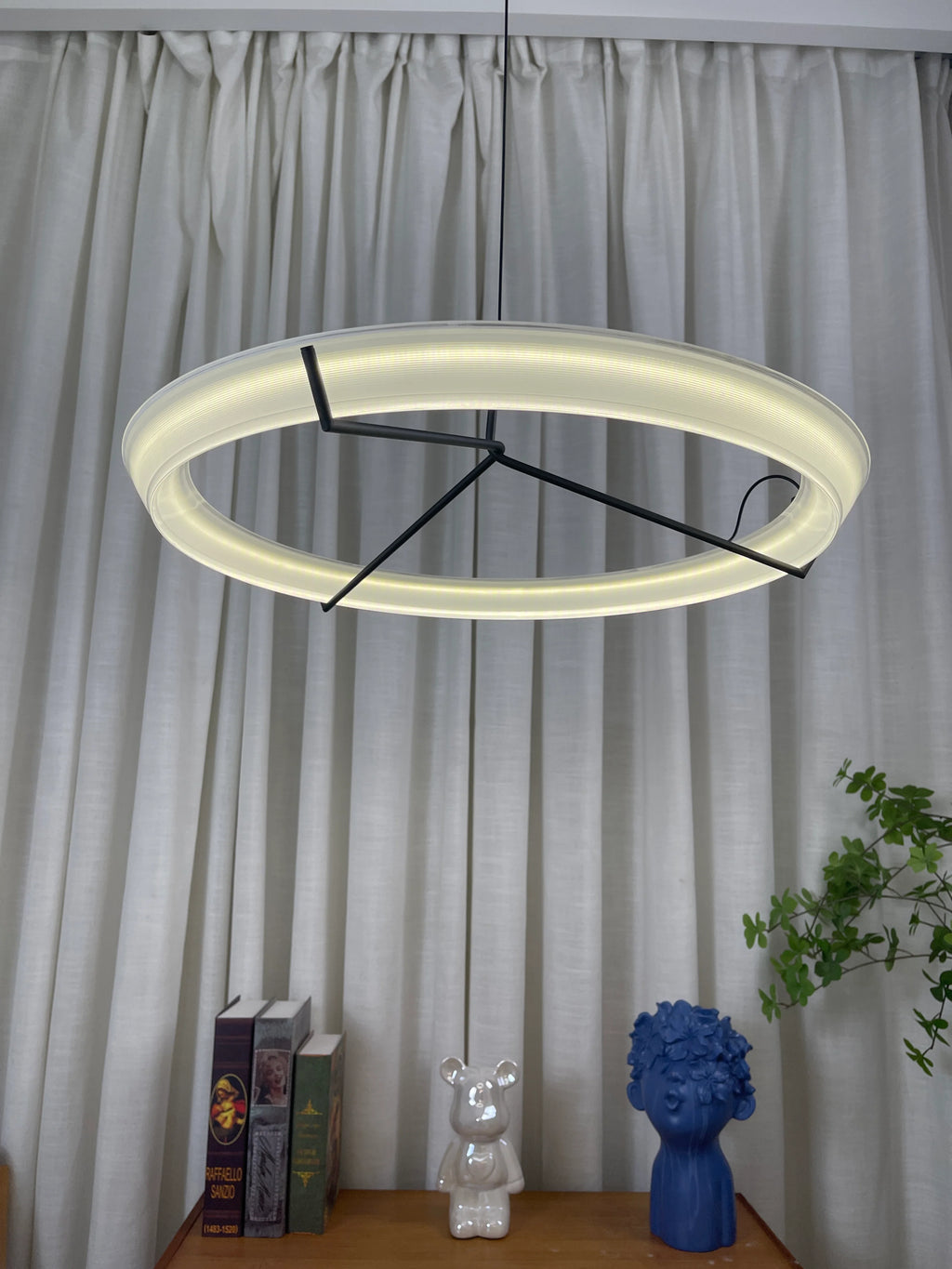 Round Vielle Acrylic Pendant Lamp