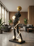 Sculpture Ginasta Spiral Floor Lamp