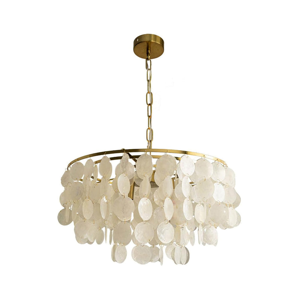 Shell Wind Chime Chandelier
