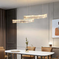 Simple Wave Crystal Chandelier