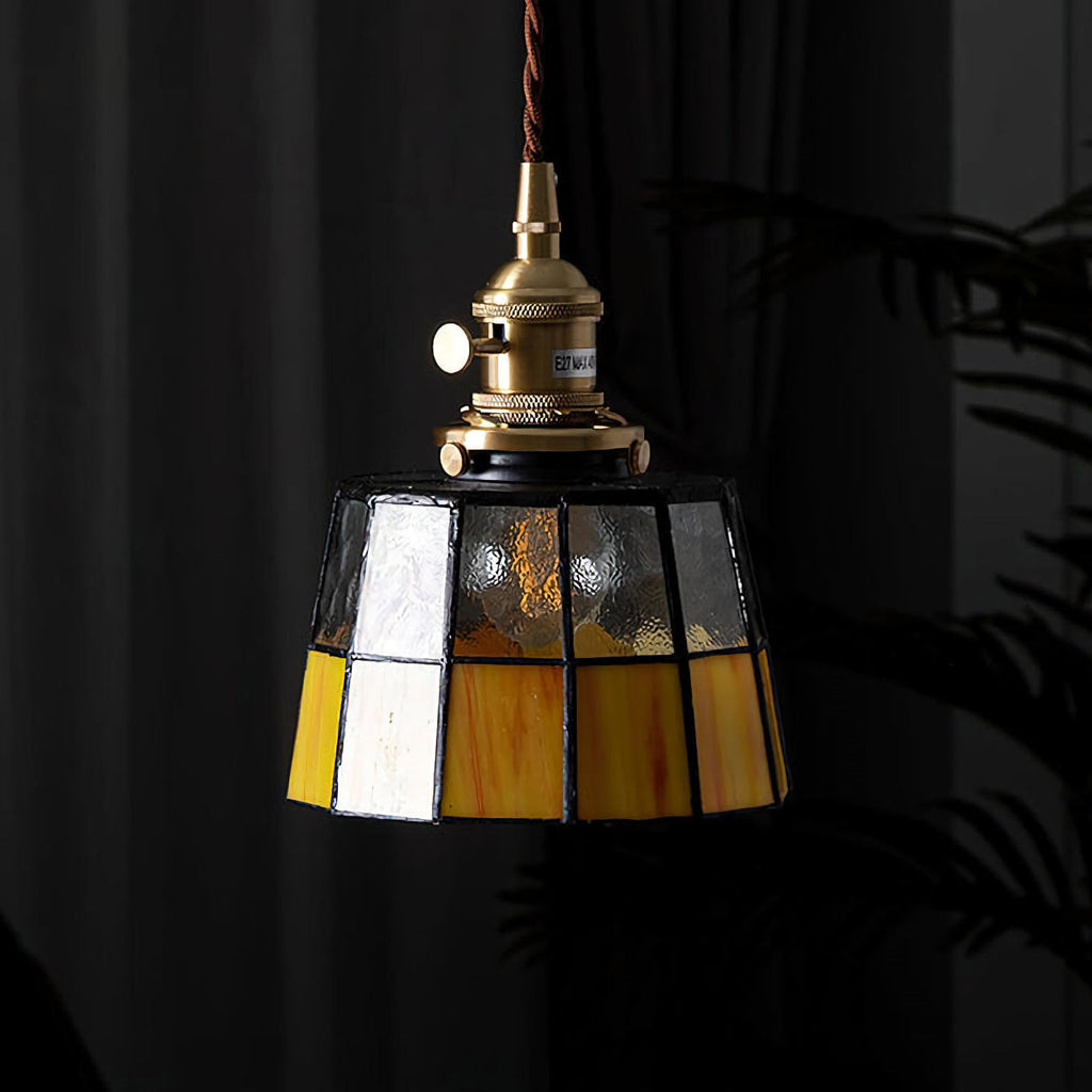Stained Glass Pendant Light