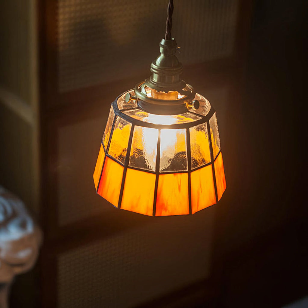 Stained Glass Pendant Light