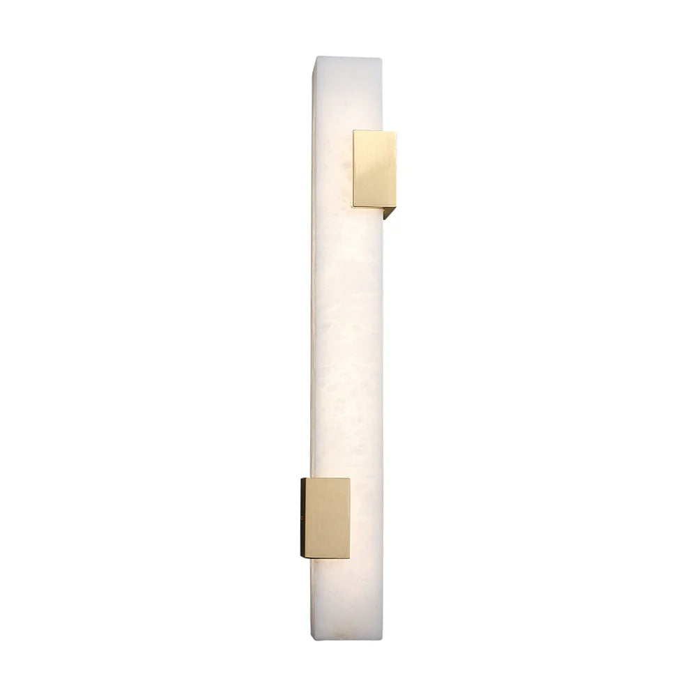 Strip Copper Alabaster Wall Lamp