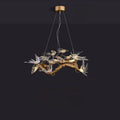 Glass Swallow Chandelier