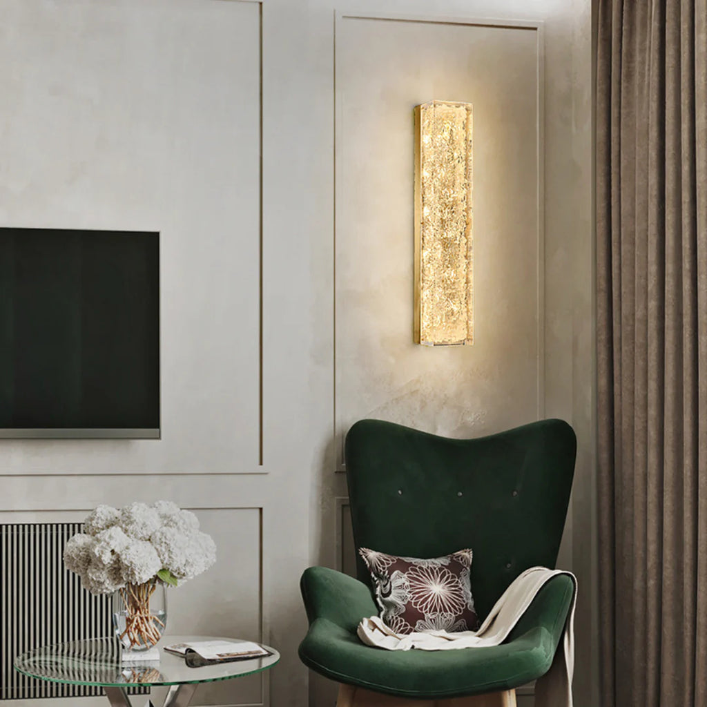 Terra Brass Resin Wall Light