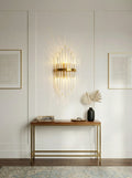 Triangular Crystal Rod Wall Lamp