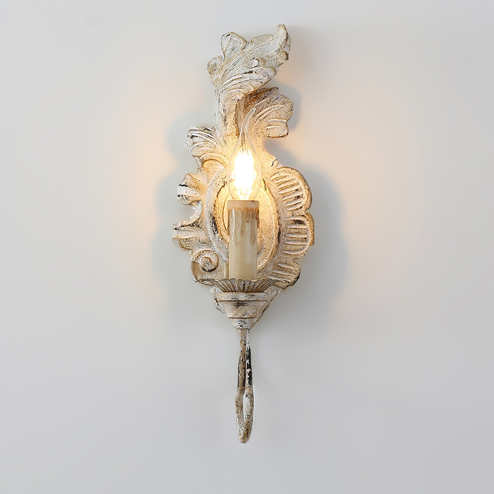 Verdure Wood Vintage Wall Lamp