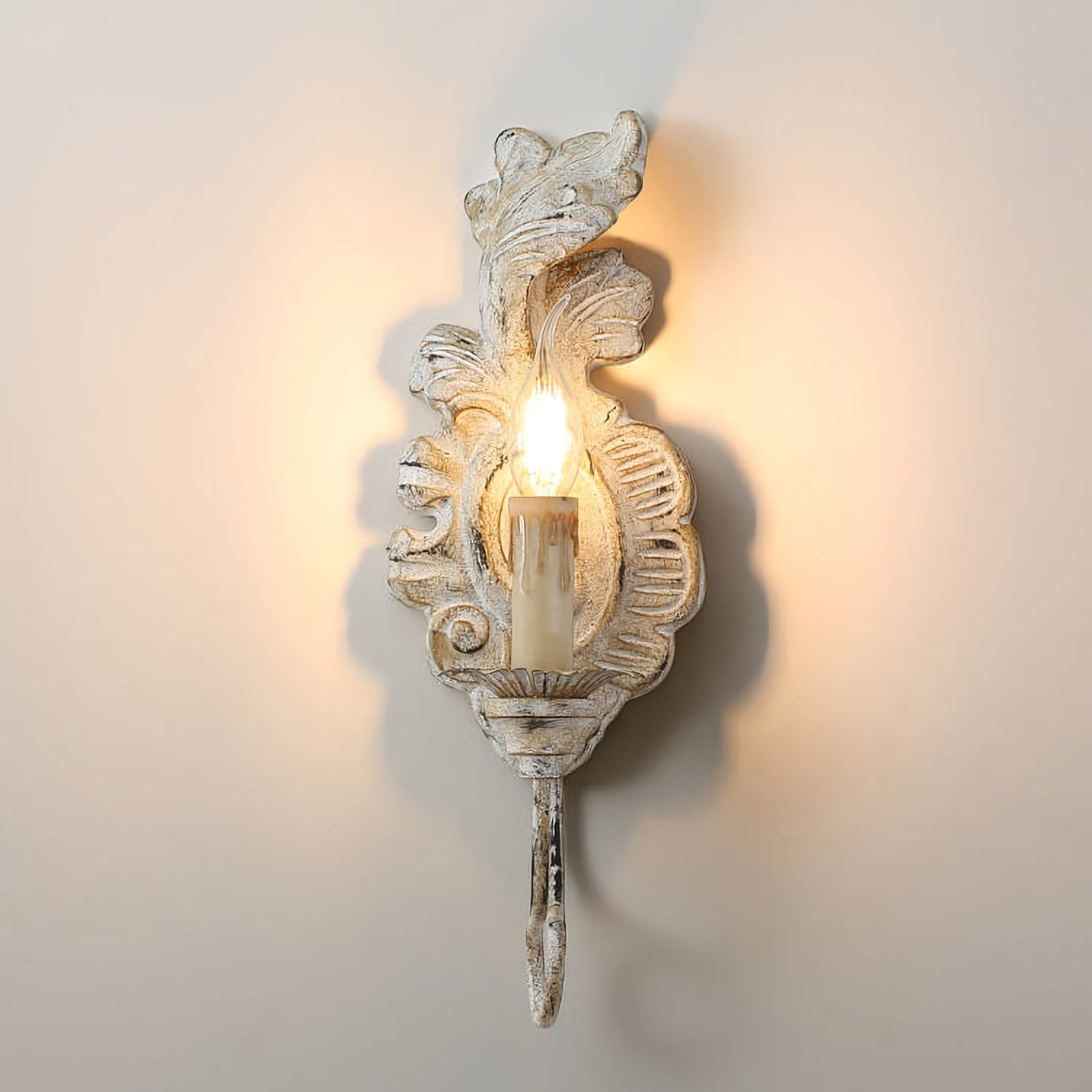 Verdure Wood Vintage Wall Lamp