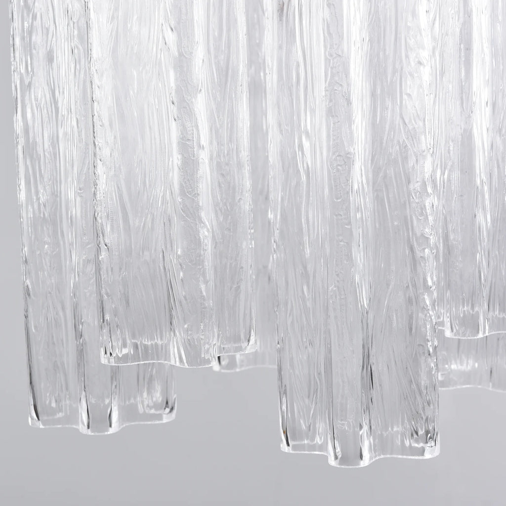 Vintage Transparent Murano Chandelier