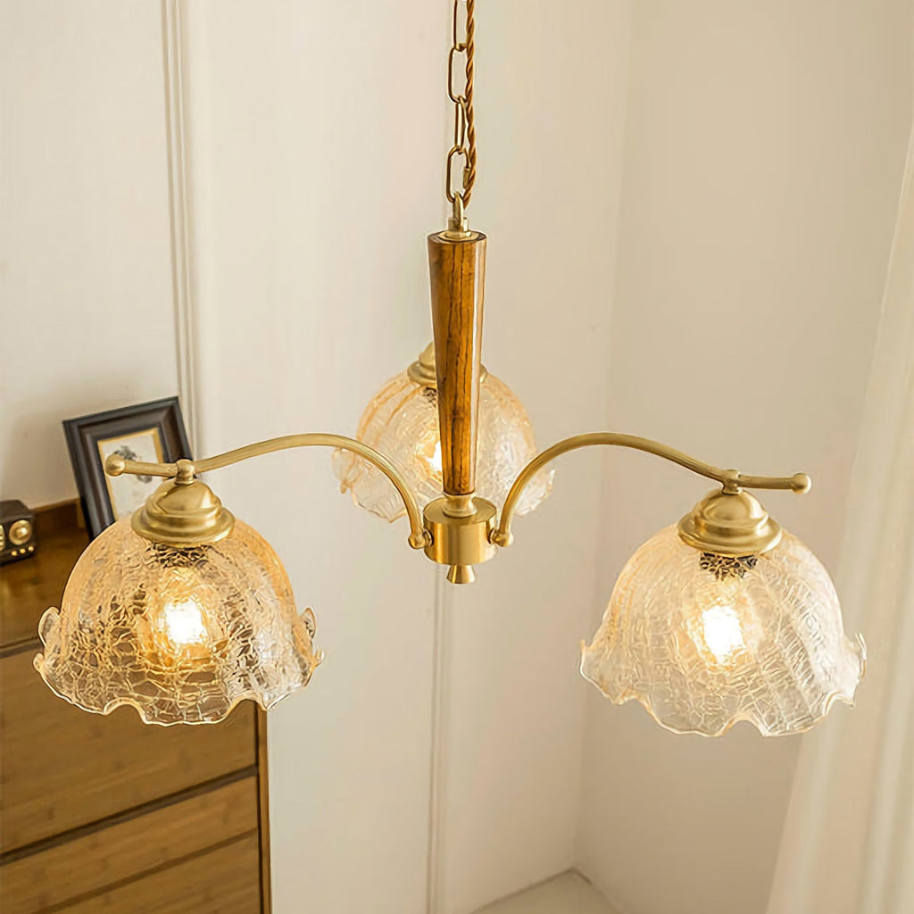Vintage Petal Chandelier