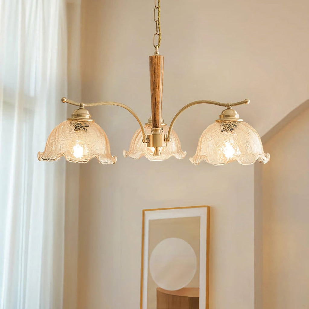 Vintage Petal Chandelier