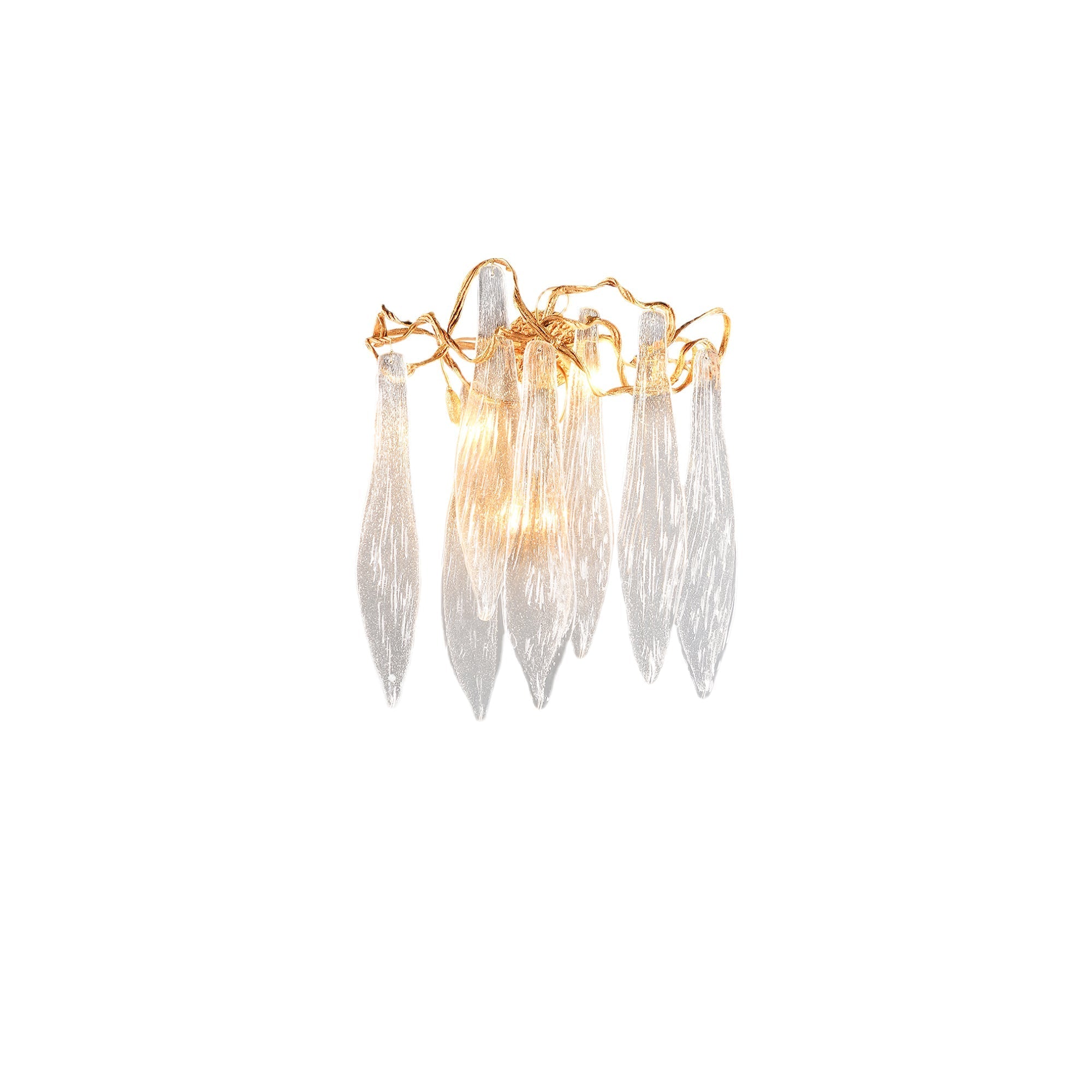 Waterfall Crystal Wall Lamp