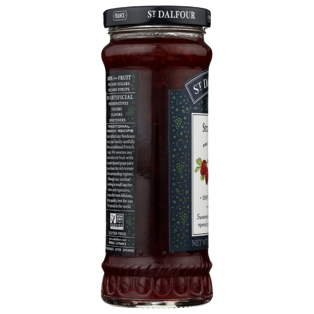 ST DALFOUR: Strawberry Fruit Spread, 10 oz