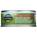 WILD PLANET: Organic Roasted Chicken Breast With Rib Meat No Salt Added, 5 oz