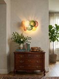 Colorful Murano Disc Wall Lamp