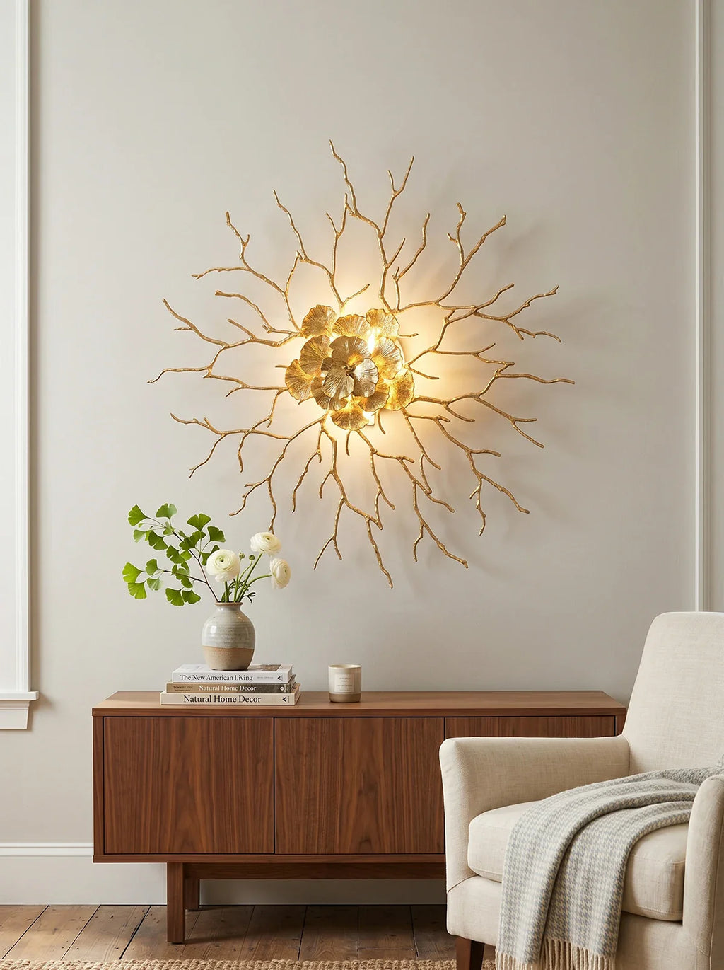Coral Zoa Eye Wall Lamp
