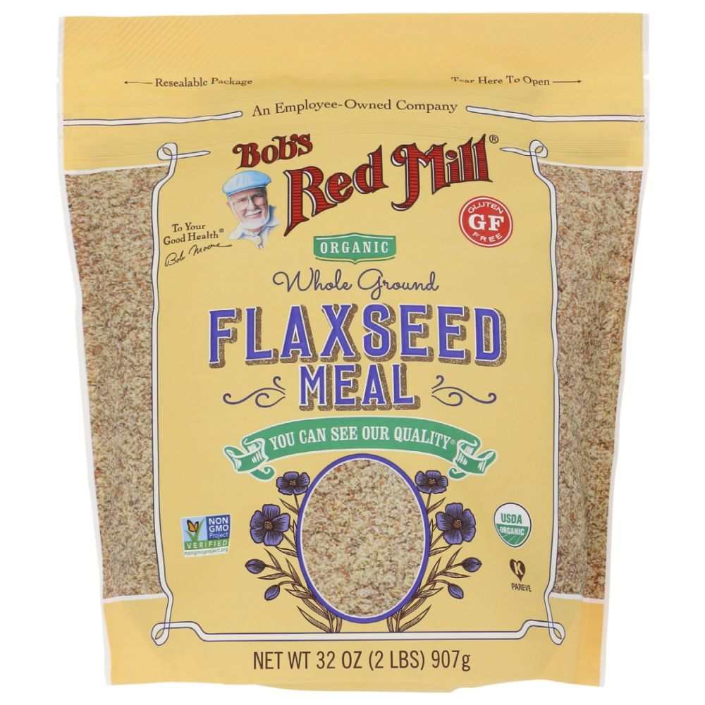 BOBS RED MILL: Organic Brown Flaxseed Meal, 32 oz