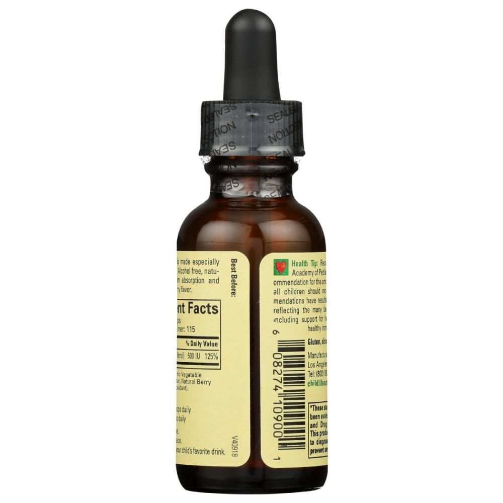 CHILDLIFE Vitamin D3 Drops -Supports Immune & Bone Health for all Kids