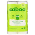 CABOO: Tree Free Bamboo Toilet Paper 12Pk 300 Sheets, 1 ea
