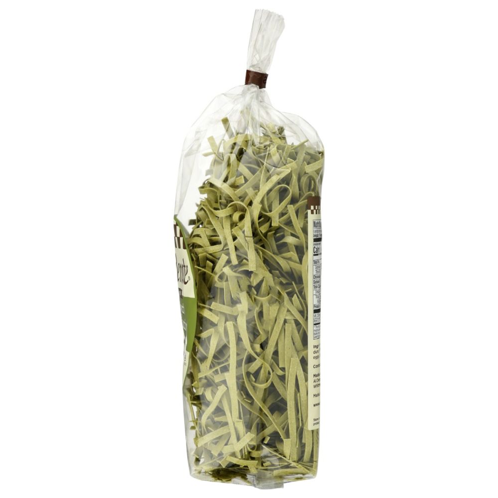 AL DENTE: Spinach Fettuccine Noodles, 12 oz