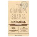 GRANDPAS oatmeal bar soap - Gently Exfoliates & Softens Skin 4.25 oz