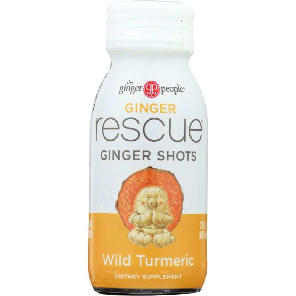 Ginger Rescue Ginger Shots -Wellness Shot| Turmeric & Ginger Boost 2oz