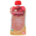HAPPY BABY: Bananas Raspberries and Oats Pouch, 4 oz