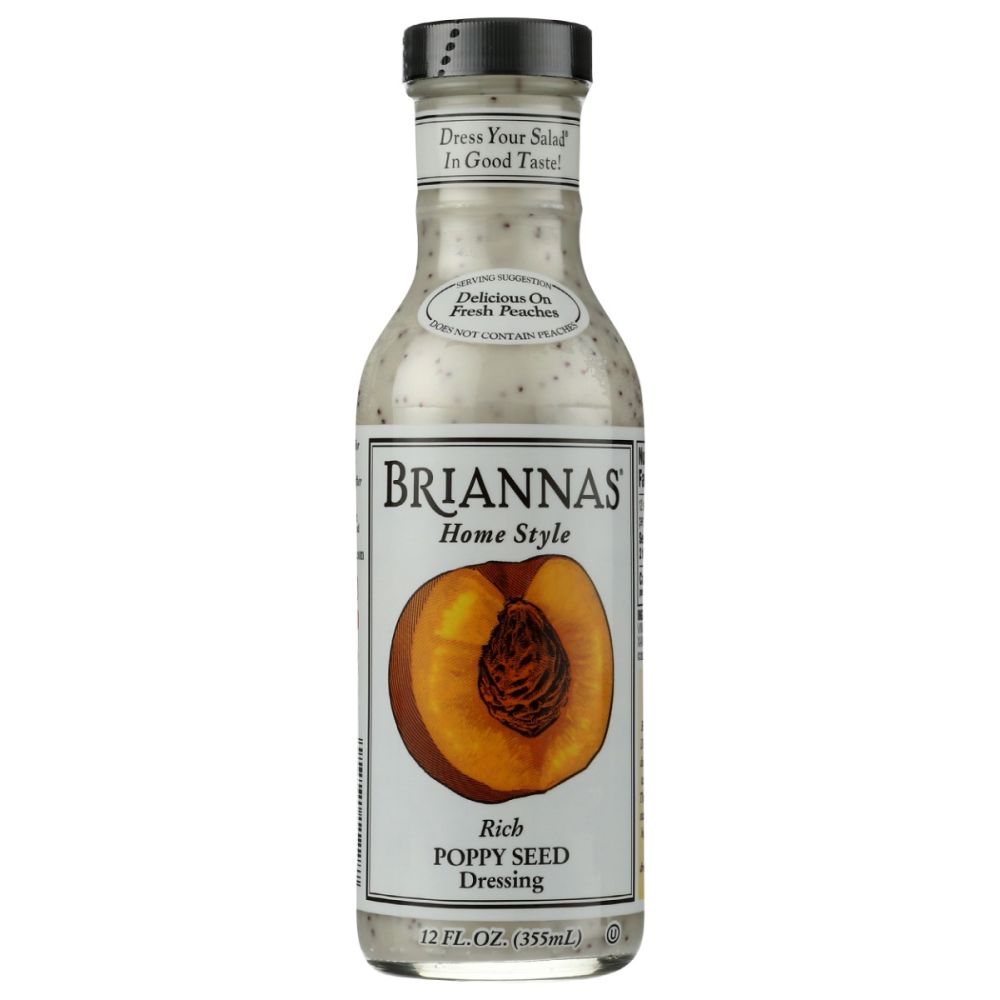 BRIANNAS: Rich Poppy Seed Dressing, 12 oz