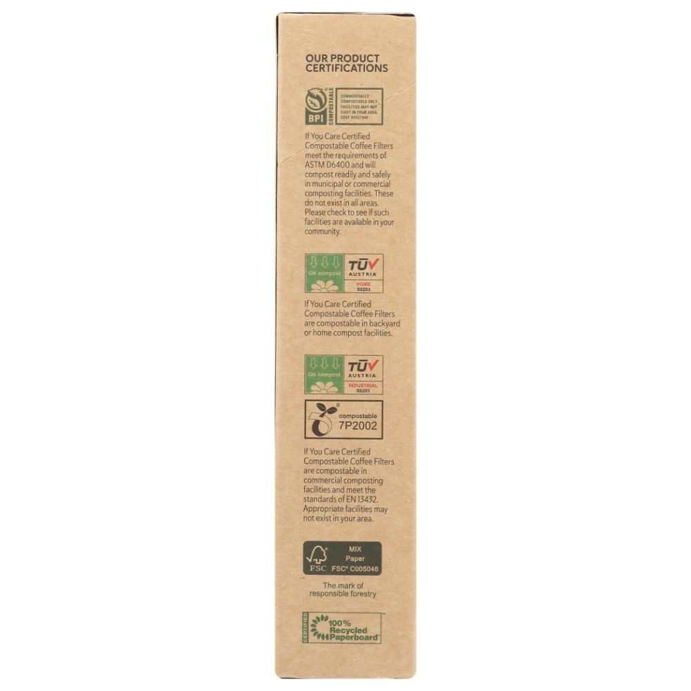 IF YOU CARE: No 4 Coffee Filters, 100 pc