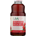 L & A JUICE: Cranberry Delight Juice, 32 fo