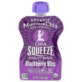MAMMACHIA: Blackberry Bliss Organic Chia Squeeze -Nutritious Snack 3.5oz