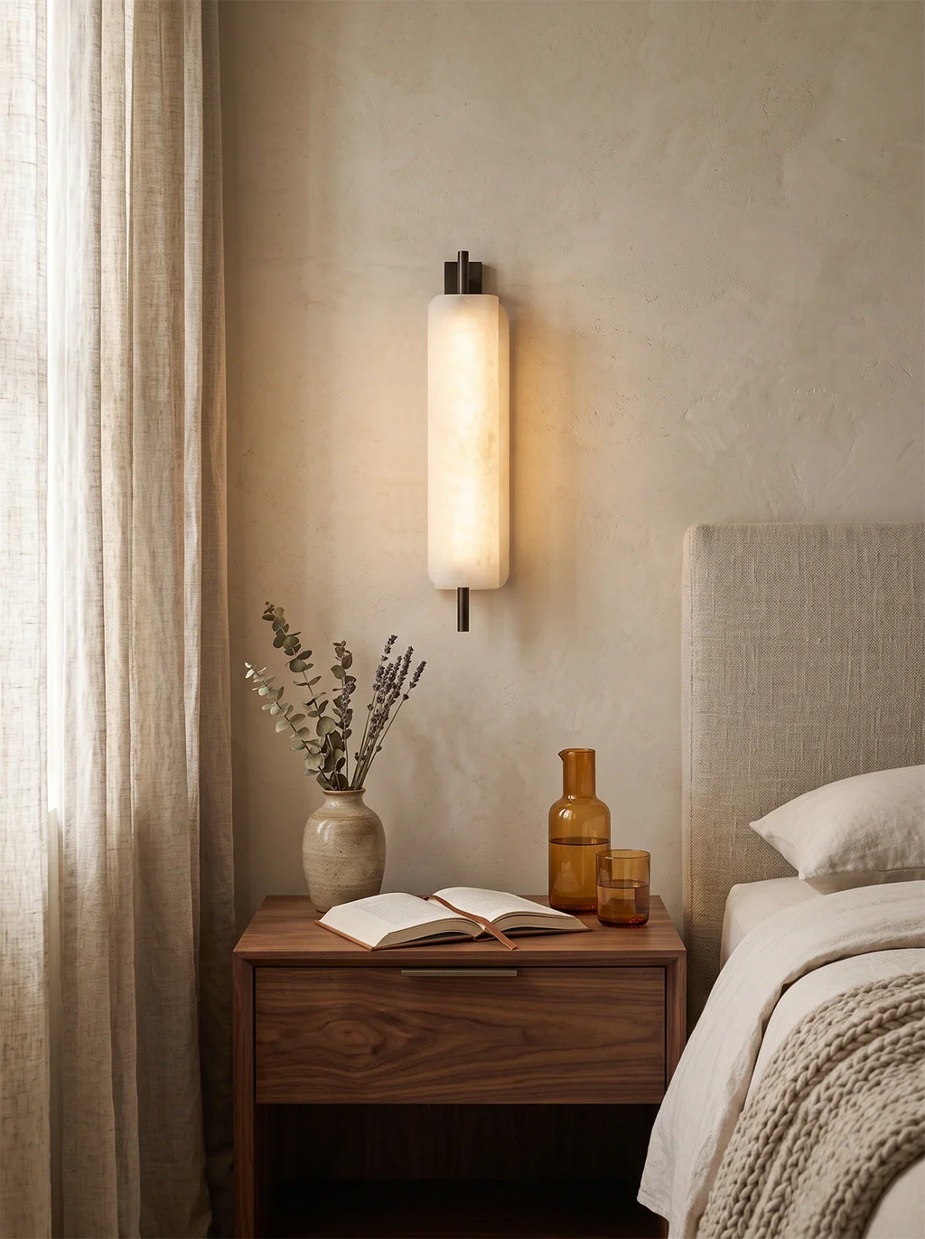 Kinkairo Alabaster Wall Lamp