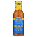 NOBLE MADE BY THE NEW PRIMAL: Less Sugar Mustard BBQ Sauce, 12 fo