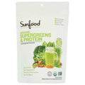 SUNFOOD SUPERFOODS: Supergreens and Protein Organic, 8 oz