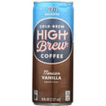 HIGH BREW Mexican Vanilla Cold Brew Coffee - Delicious, Rich & Smooth
