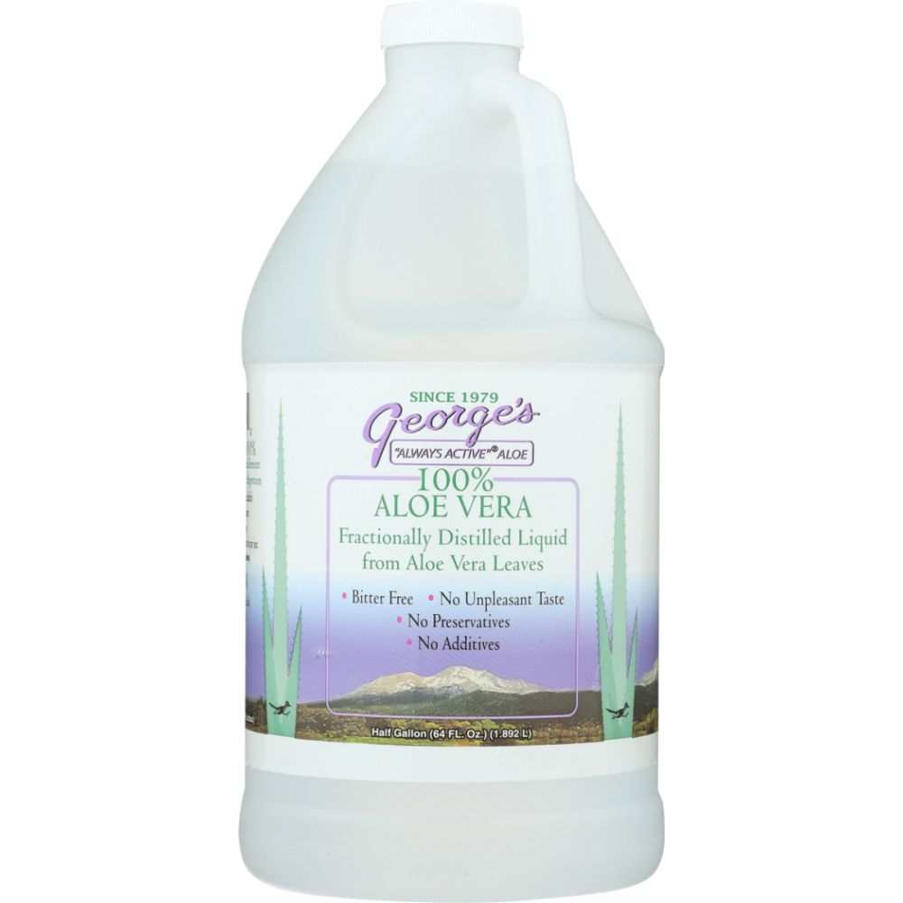 GEORGES Aloe Vera -Premium 64oz Fractionally Distilled|Health|Wellness