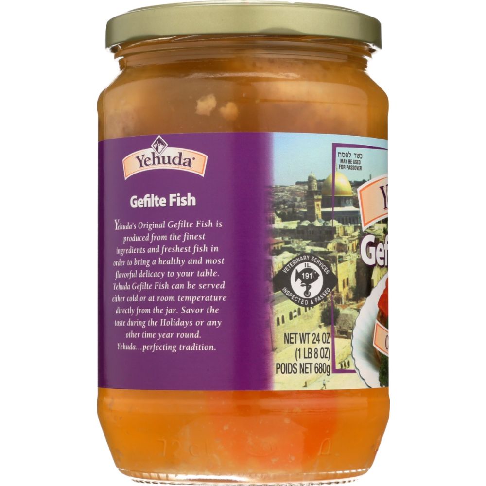 YEHUDA: Original Gefilte Fish, 24 oz